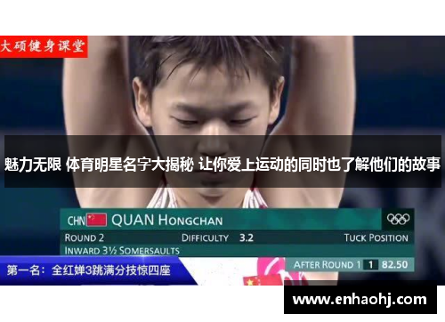 魅力无限 体育明星名字大揭秘 让你爱上运动的同时也了解他们的故事